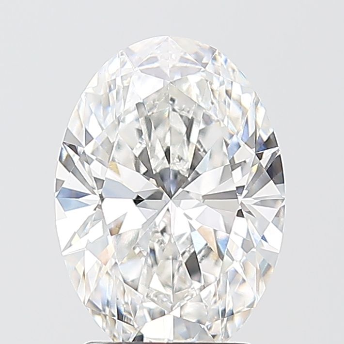 2.01 ct. oval Lab Grown Diamond front image