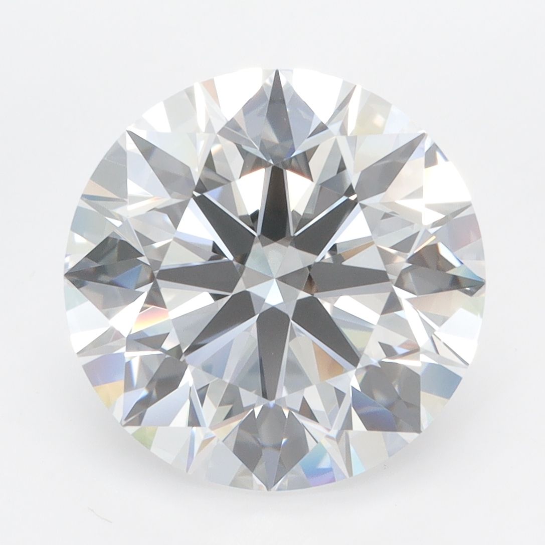 5.87 ct. round Lab Grown Diamond front image