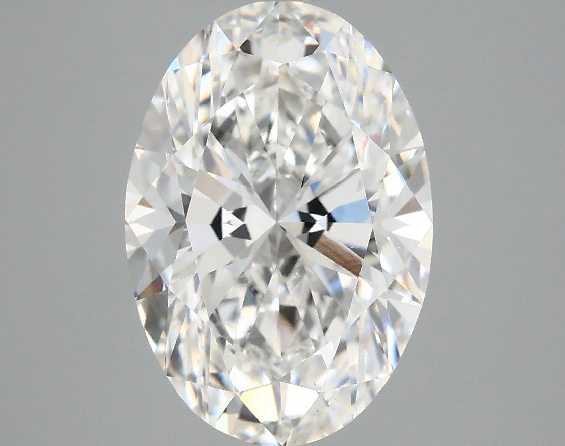 4.09 ct. oval Lab Grown Diamond front image