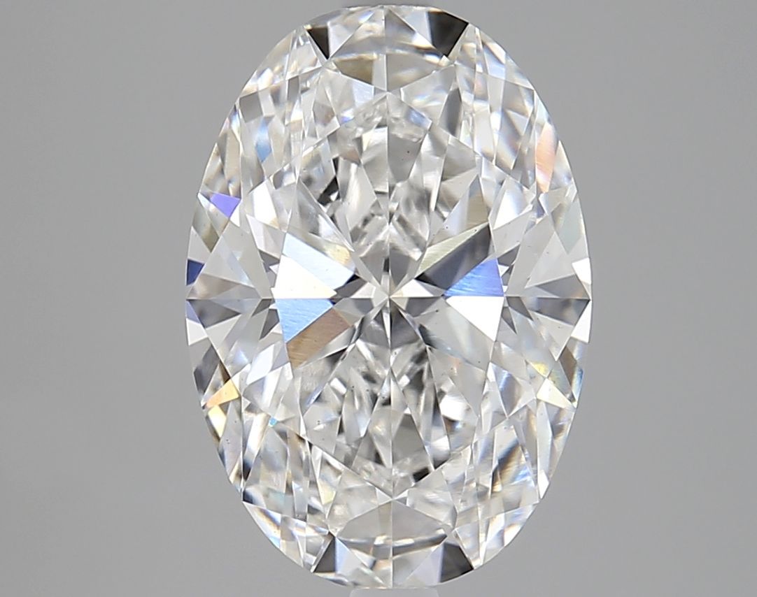 4.06 ct. oval Lab Grown Diamond front image