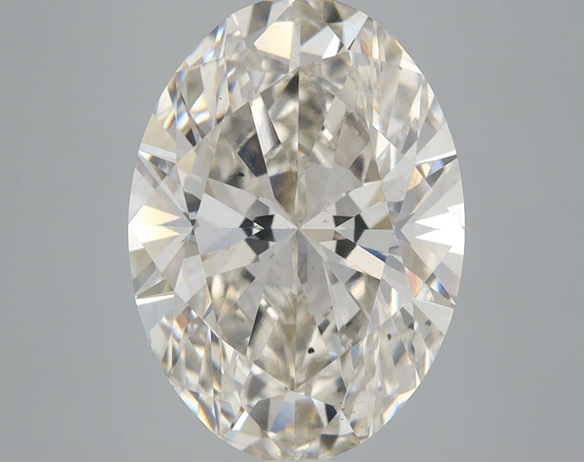 4.30 ct. oval Lab Grown Diamond front image