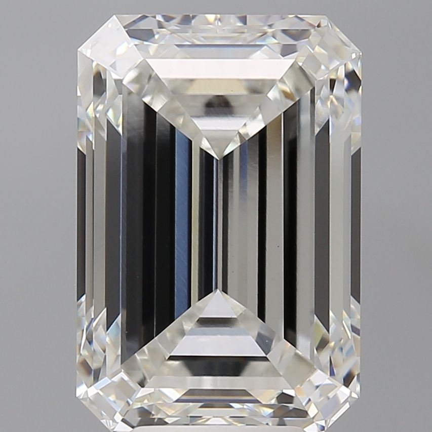 7.09 ct. emerald Lab Grown Diamond front image