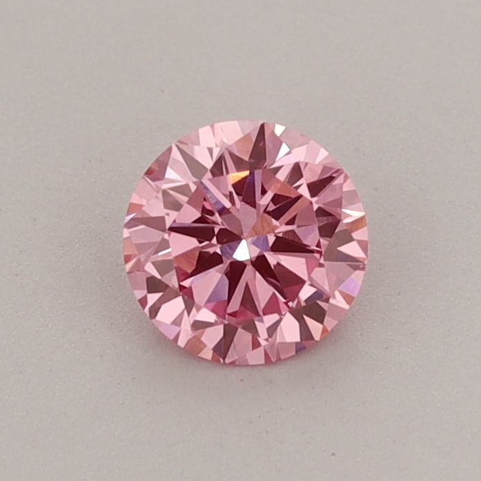 0.42 CT Fancy Vivid Pink ROUND