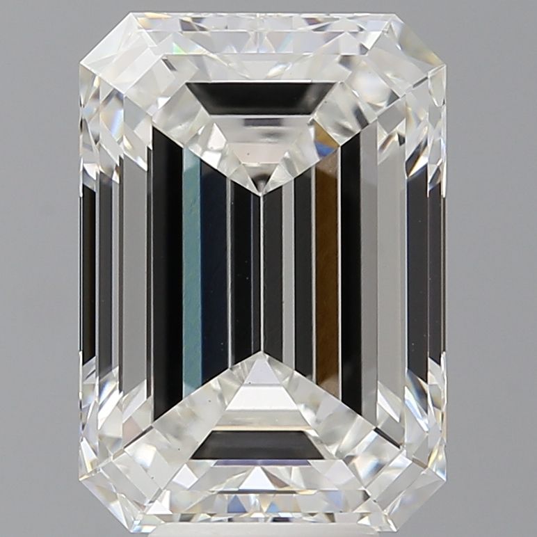 7.03 ct. emerald Lab Grown Diamond front image