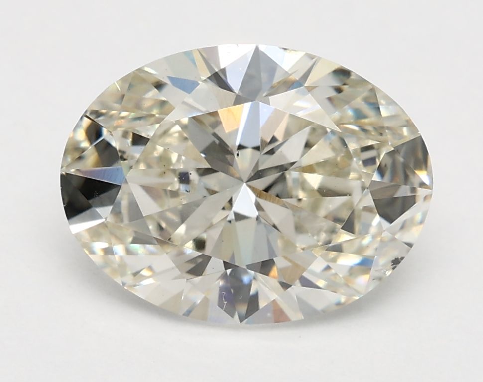 2.01 ct. oval Lab Grown Diamond front image