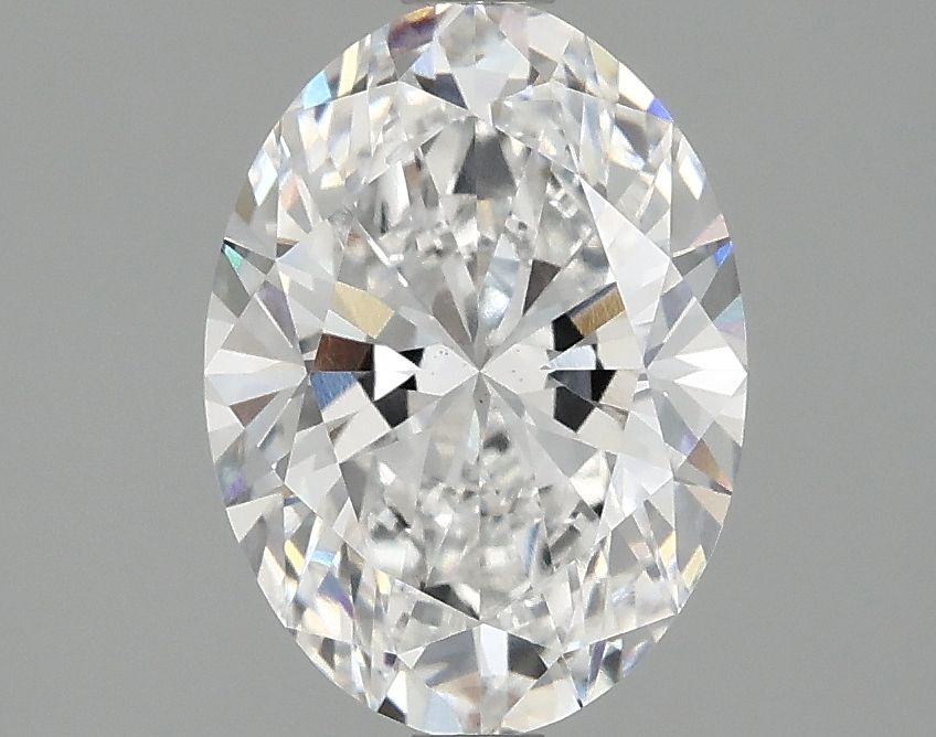 2.10 ct. oval Lab Grown Diamond front image