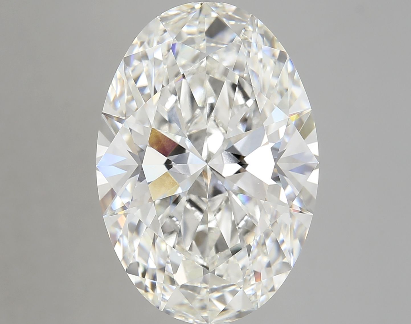9.01 ct. oval Lab Grown Diamond front image