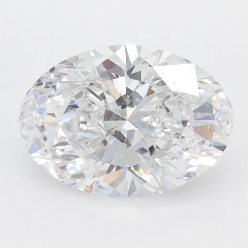 2.02 ct. oval Lab Grown Diamond front image