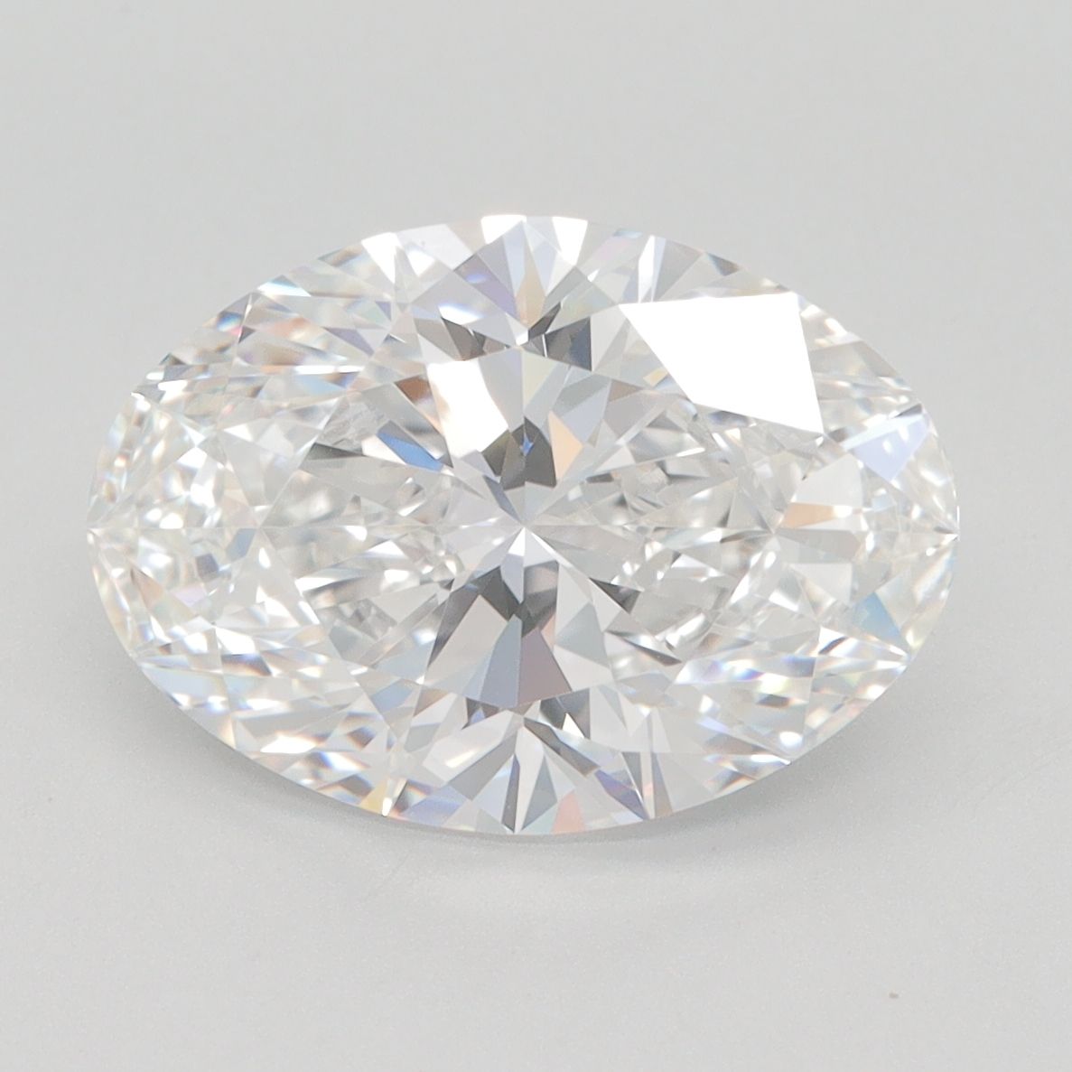 4.02 ct. oval Lab Grown Diamond front image