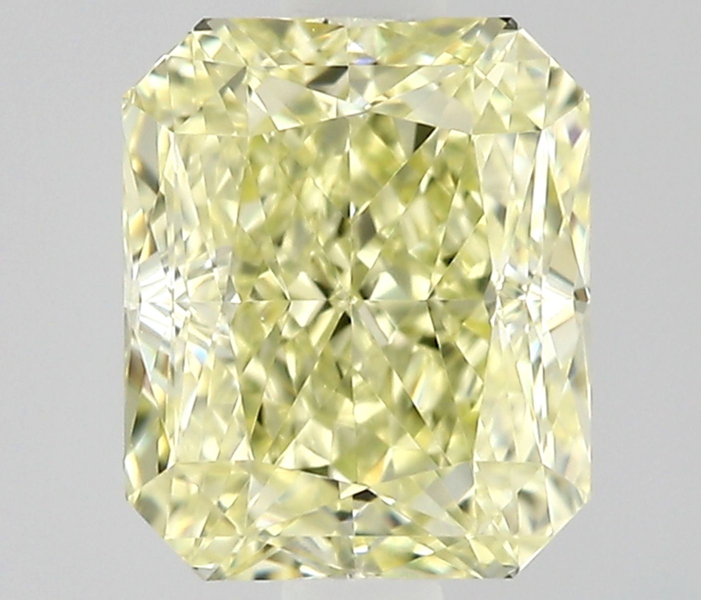 Diament 0.65 ct Fancy Light Yellow/VVS1