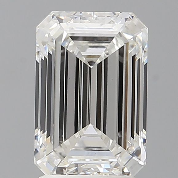 2.55 ct. emerald Lab Grown Diamond front image