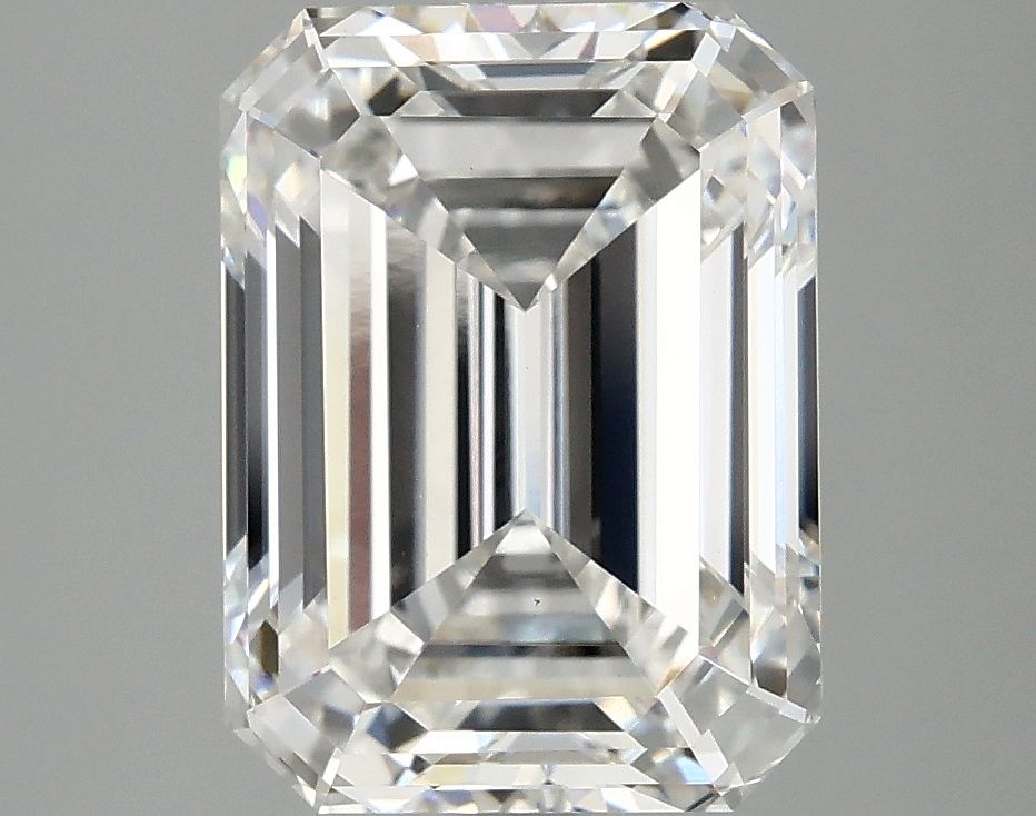 4.05 ct. emerald Lab Grown Diamond front image