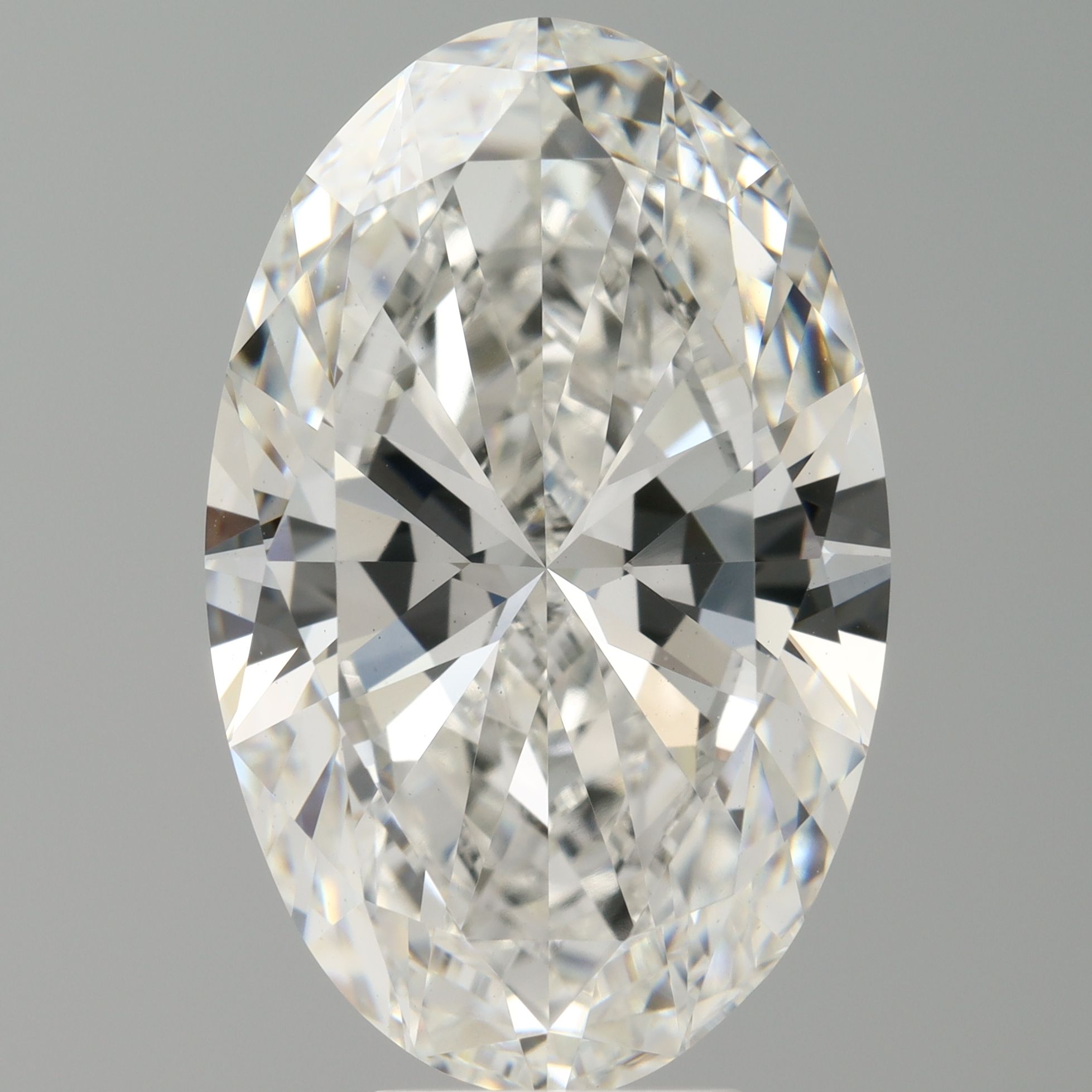 8.02 ct. oval Lab Grown Diamond front image