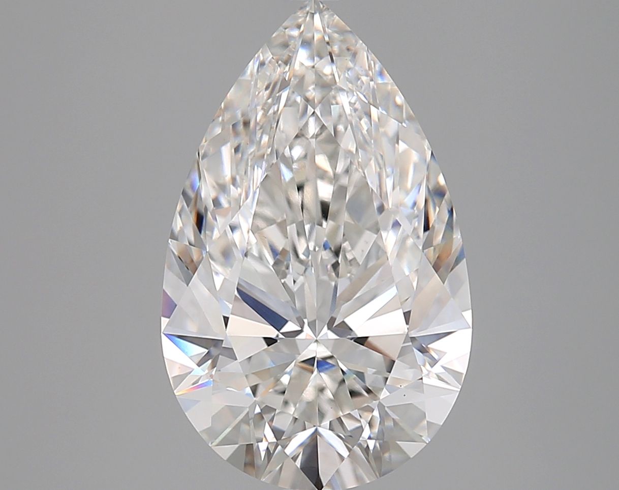 5.71 ct. pear Lab Grown Diamond front image