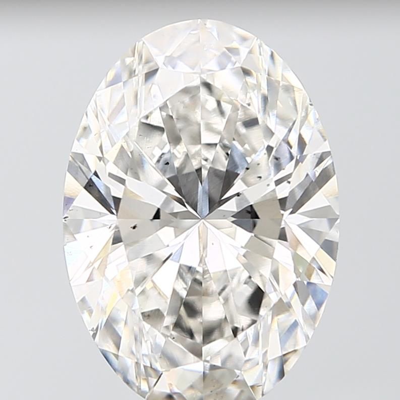 5.09 ct. oval Lab Grown Diamond front image