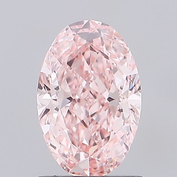 1.11 CT Fancy Vivid Pink OVAL