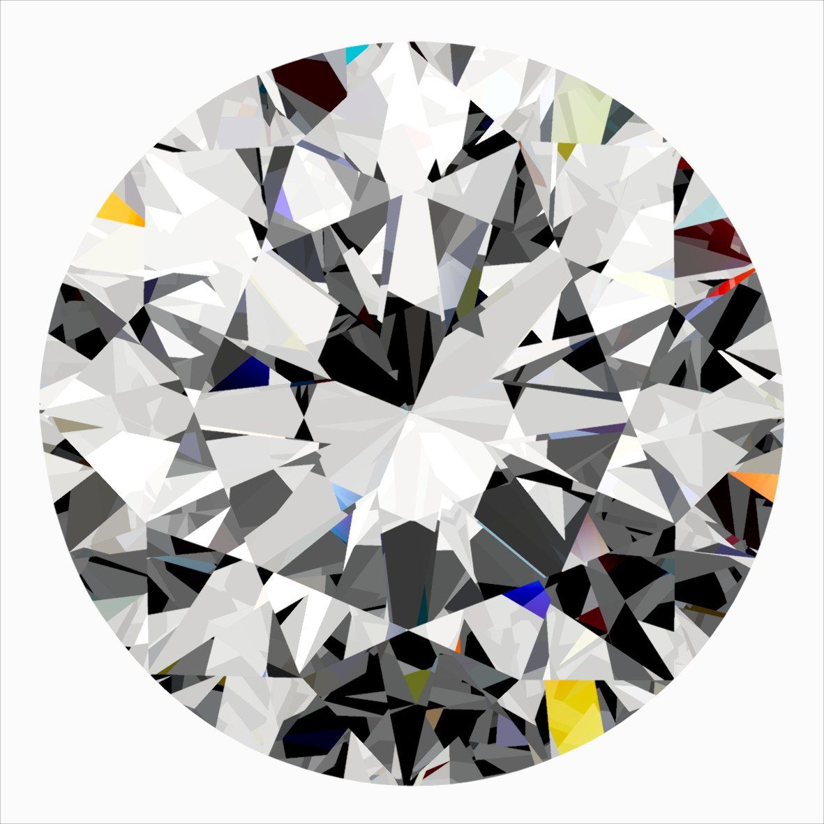0.36 ct Round diamond