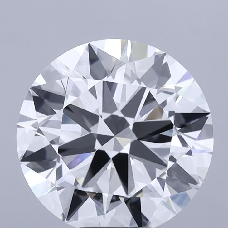 5.81 ct. round Lab Grown Diamond front image
