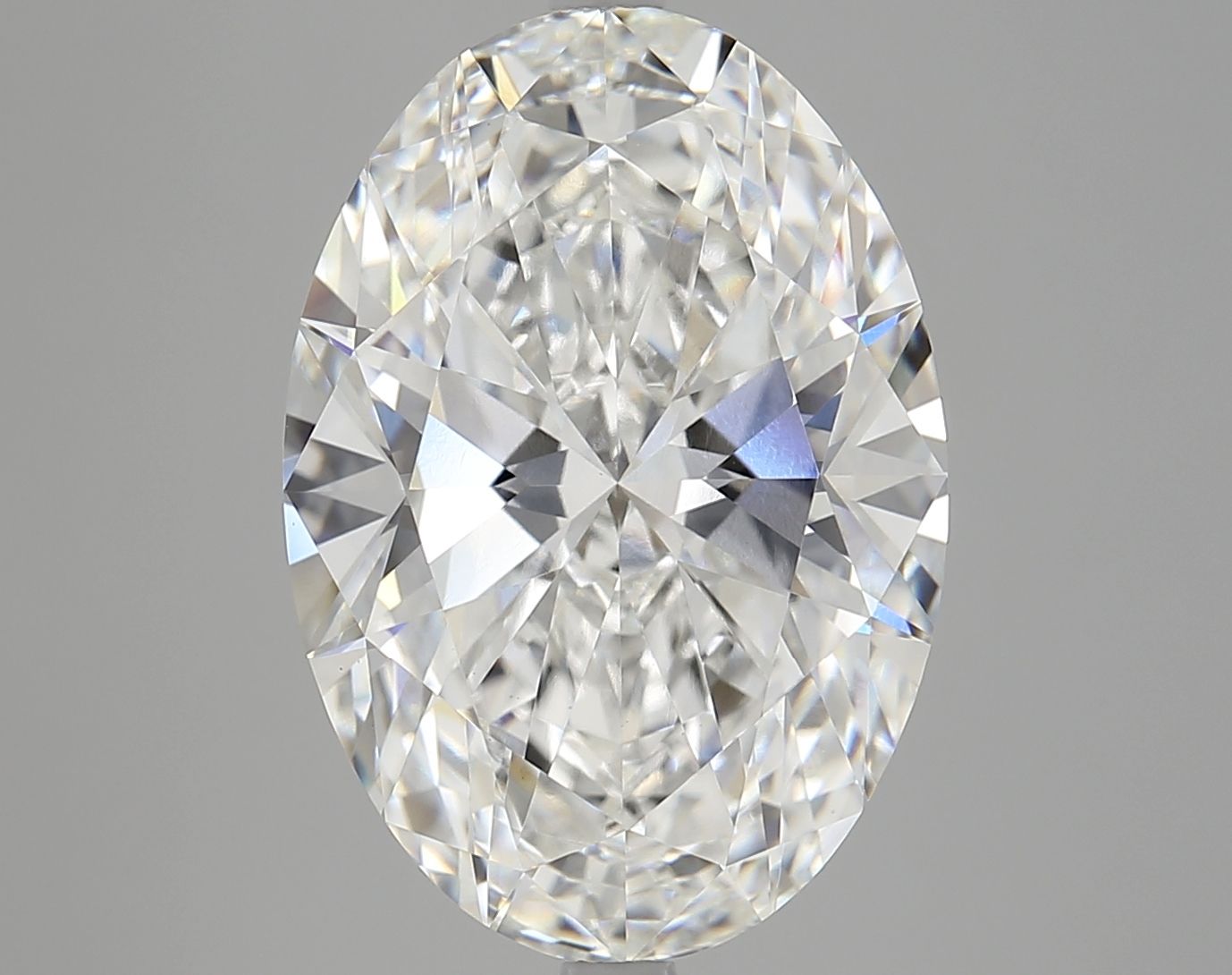 8.02 ct. oval Lab Grown Diamond front image
