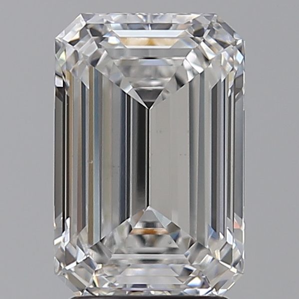 3.04 ct. emerald Lab Grown Diamond front image