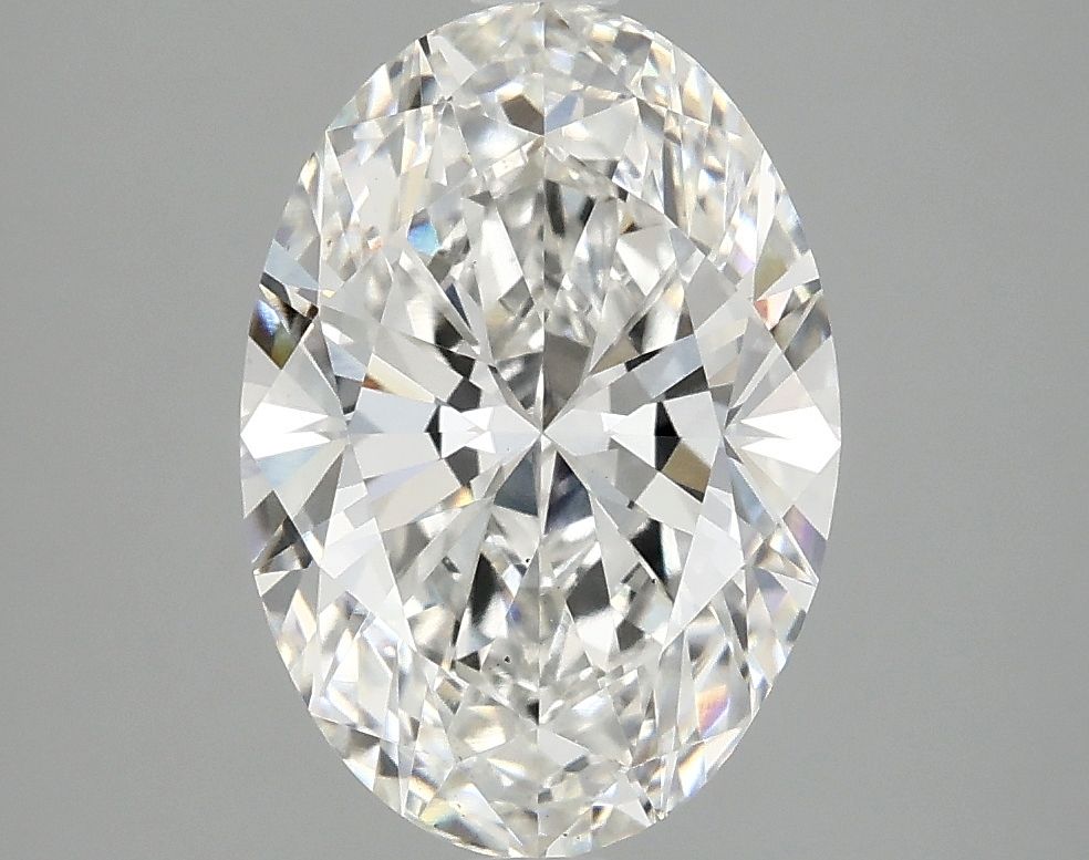 2.67 ct. oval Lab Grown Diamond front image