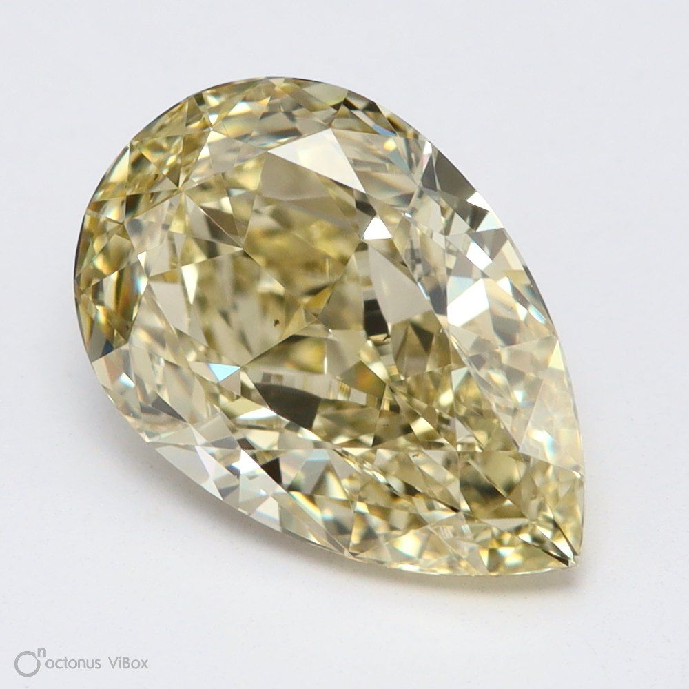 Diament 1.5 ct Fancy Brownish Yellow/VS2
