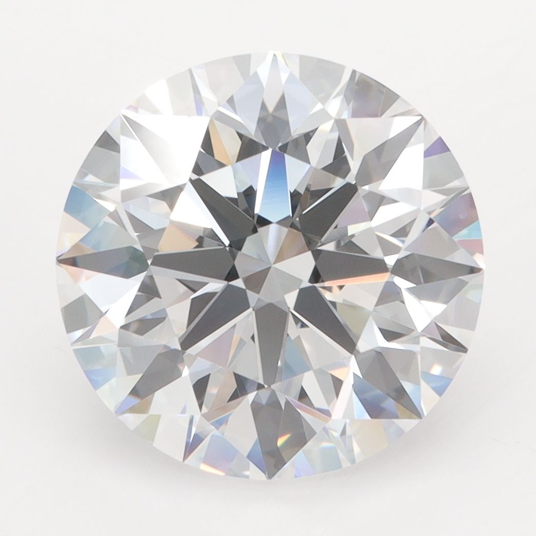 5.74 ct. round Lab Grown Diamond front image