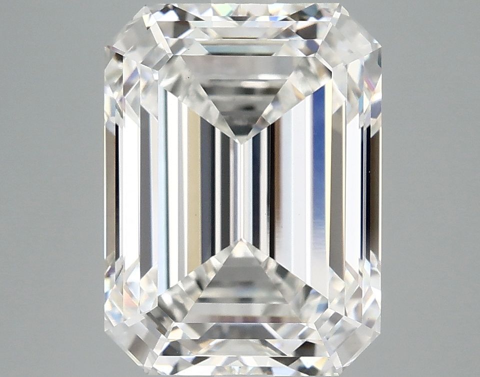 5.09 ct. emerald Lab Grown Diamond front image