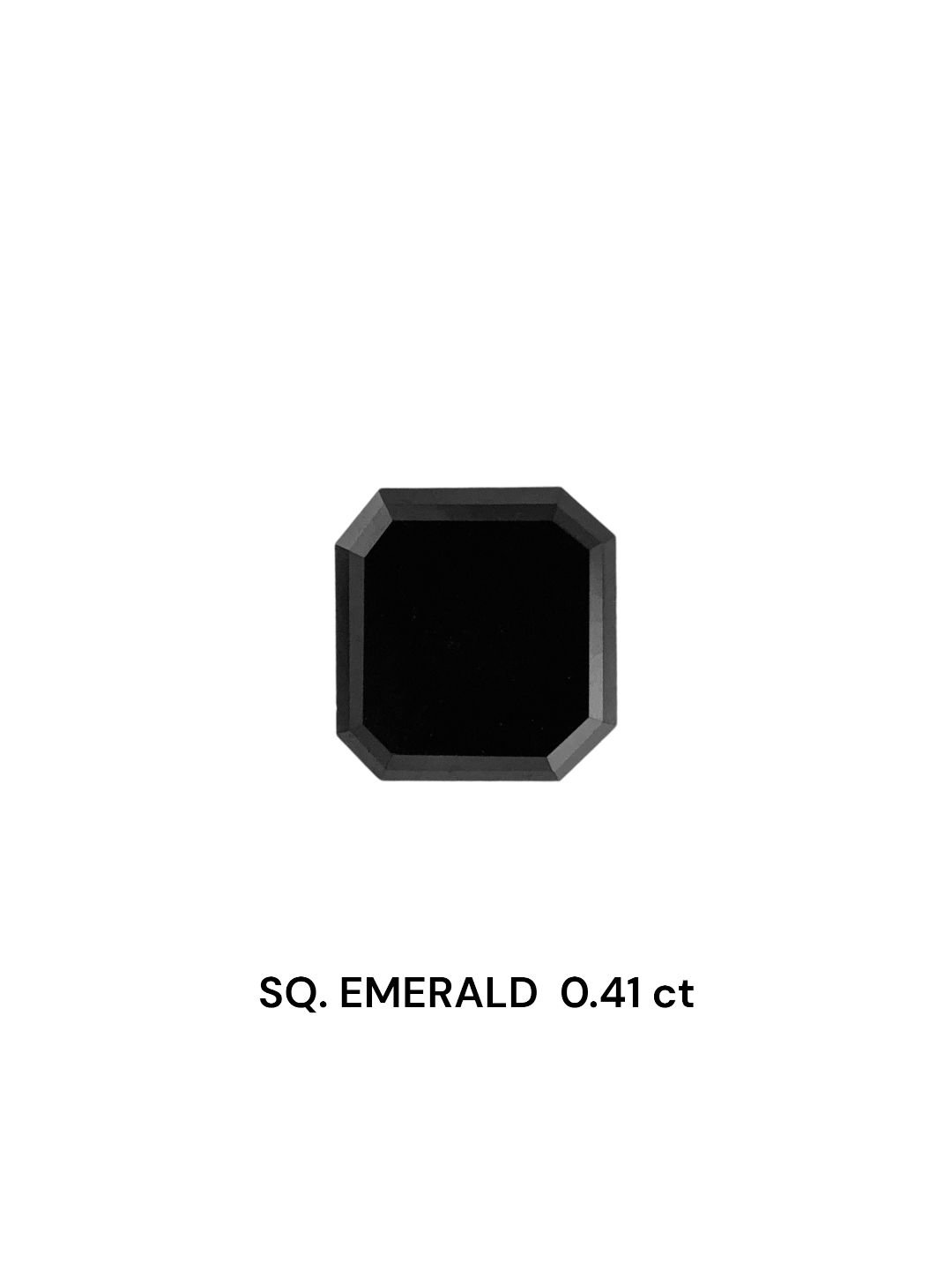Diament 0.41 ct Fancy Black/VVS2