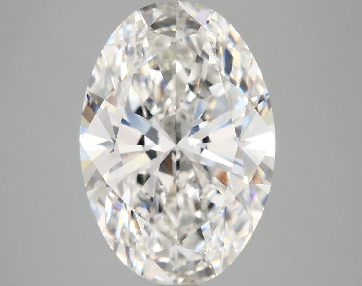 5.00 ct. oval Lab Grown Diamond front image