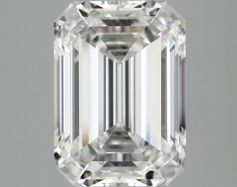 4.10 ct. emerald Lab Grown Diamond front image