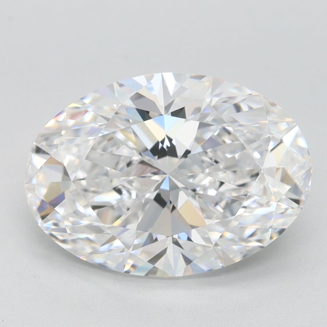 3.09 ct. oval Lab Grown Diamond front image