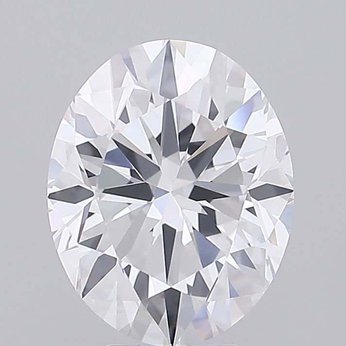 7.02 ct. oval Lab Grown Diamond front image