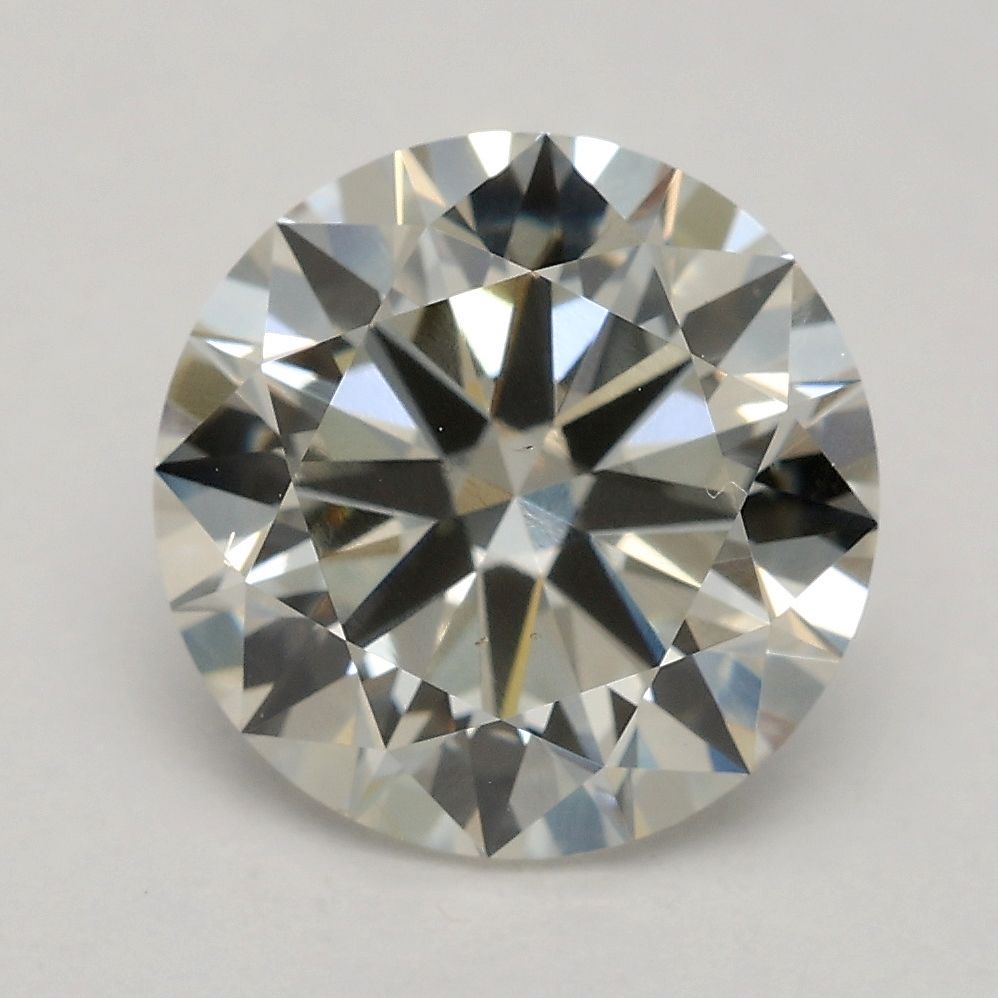 2.50 ct. round Lab Grown Diamond front image