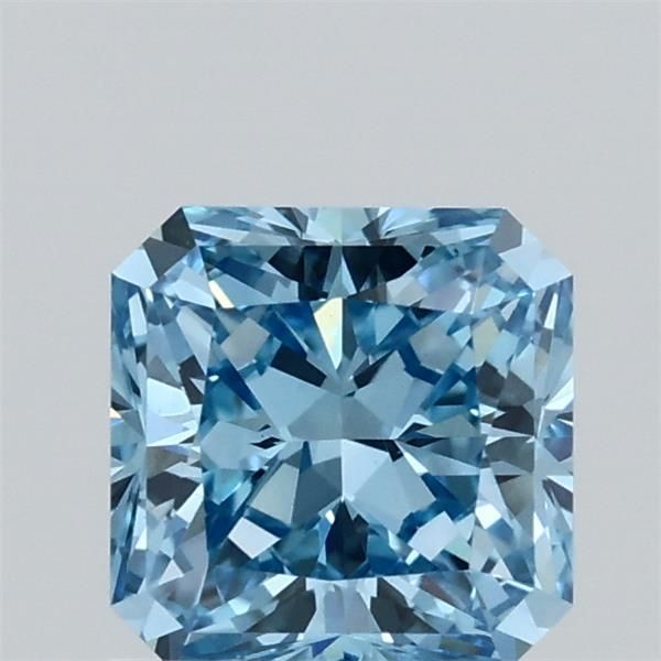 1.19 CT Fancy Vivid Blue SQUARE RADIANT