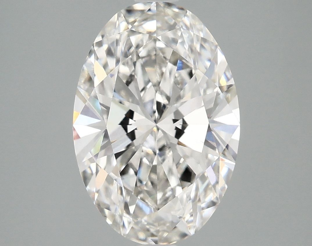 2.85 ct. oval Lab Grown Diamond front image