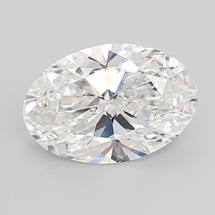 6.51 ct. oval Lab Grown Diamond front image