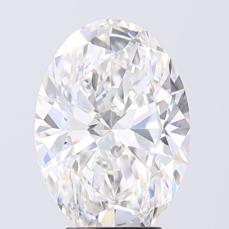 4.09 ct. oval Lab Grown Diamond front image