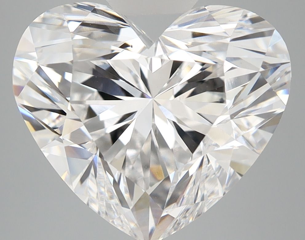 6.07 ct. heart Lab Grown Diamond front image