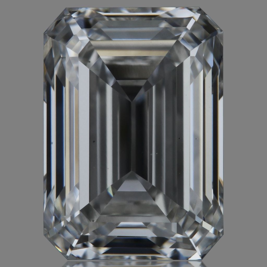 1.72 ct. emerald Lab Grown Diamond front image