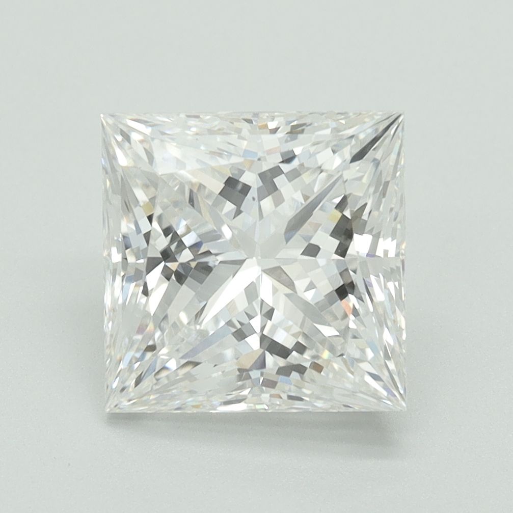 3.04 ct. princess Lab Grown Diamond front image