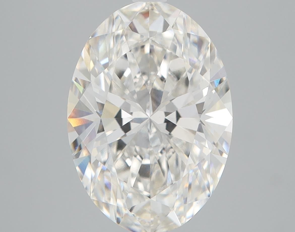 4.06 ct. oval Lab Grown Diamond front image