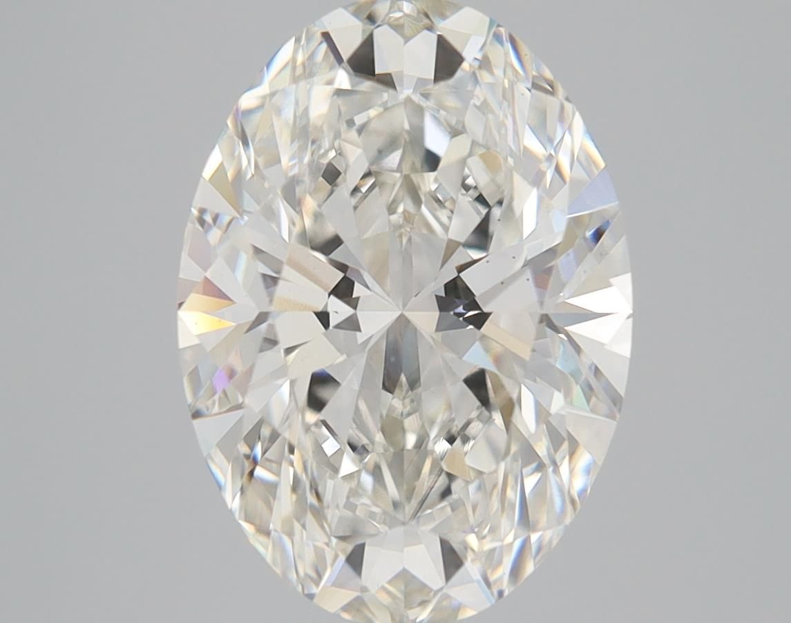 4.08 ct. oval Lab Grown Diamond front image