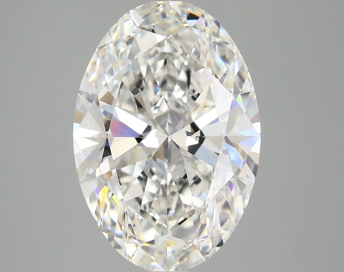 4.08 ct. oval Lab Grown Diamond front image