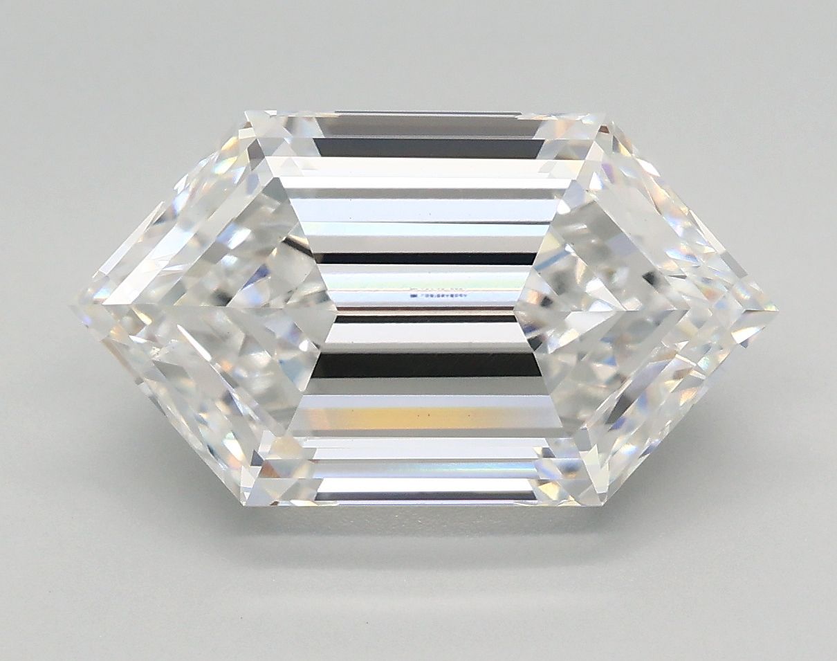 4.38 ct lab-grown Hexagonal Diamond