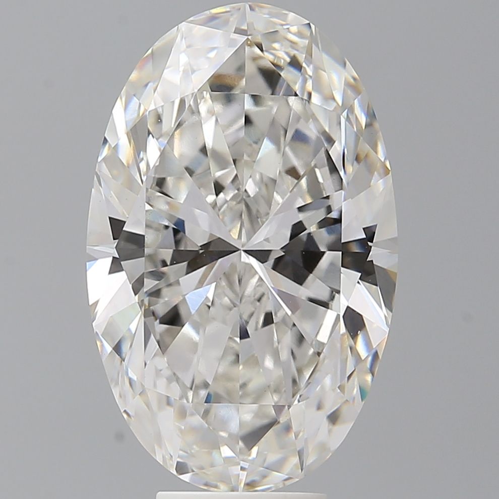 8.01 ct. oval Lab Grown Diamond front image