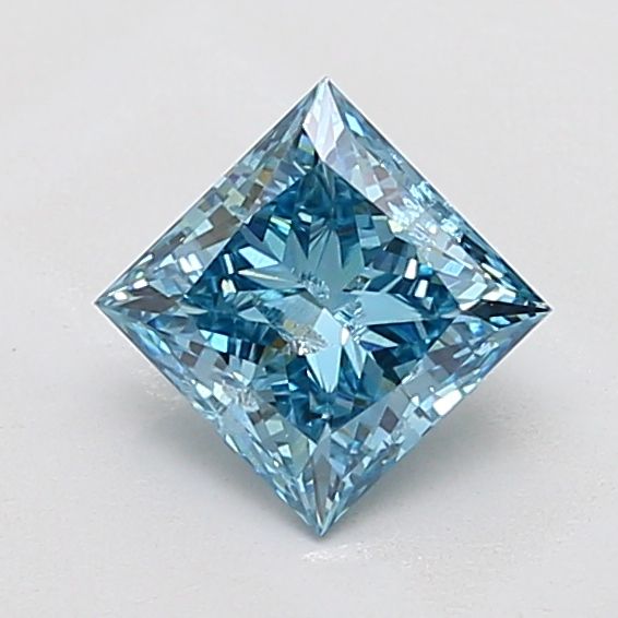 1.53 CT Fancy Vivid Blue PRINCESS