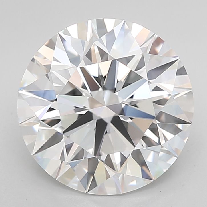 Diamant Rond 4.14 ct - Couleur D - Pureté FL