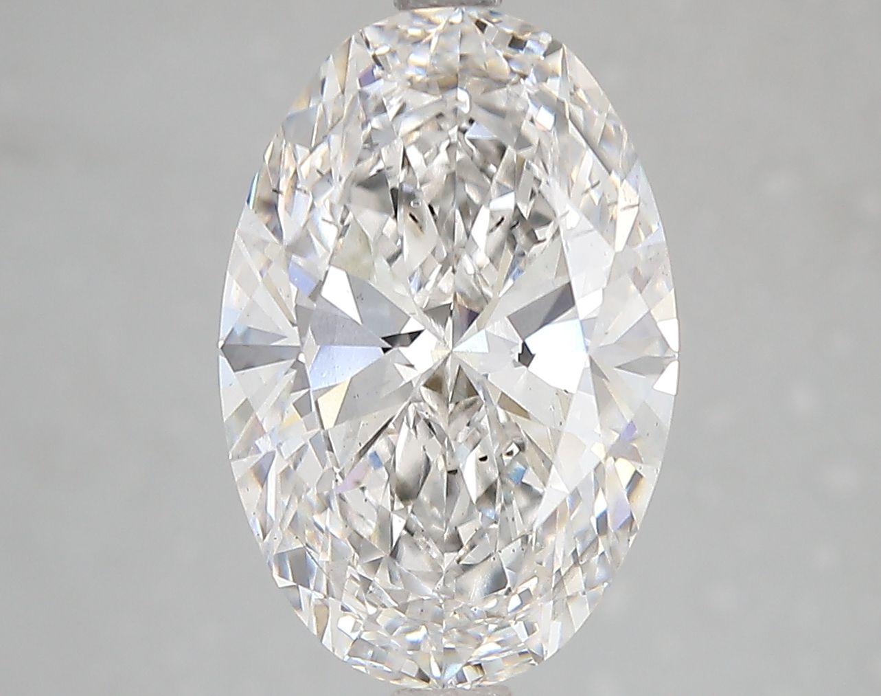 5.02 ct. oval Lab Grown Diamond front image