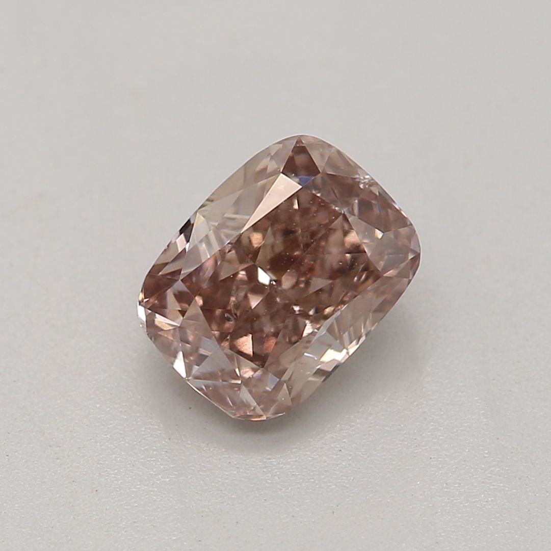 Diament 0.61 ct Fancy Pinkish Brown/SI1